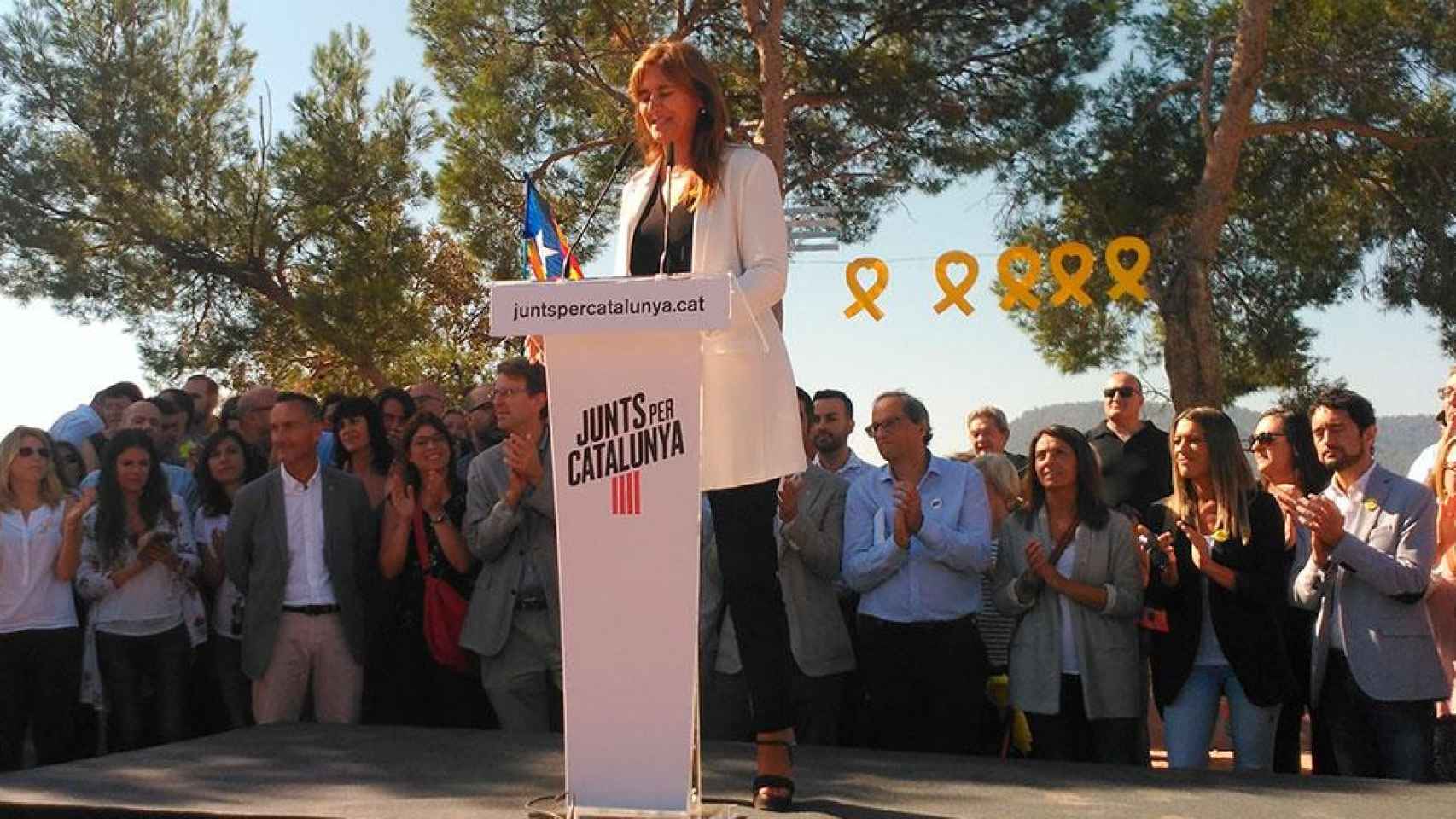 Laura Borràs, portavoz de JxCat en el Congreso / EUROPA PRESS