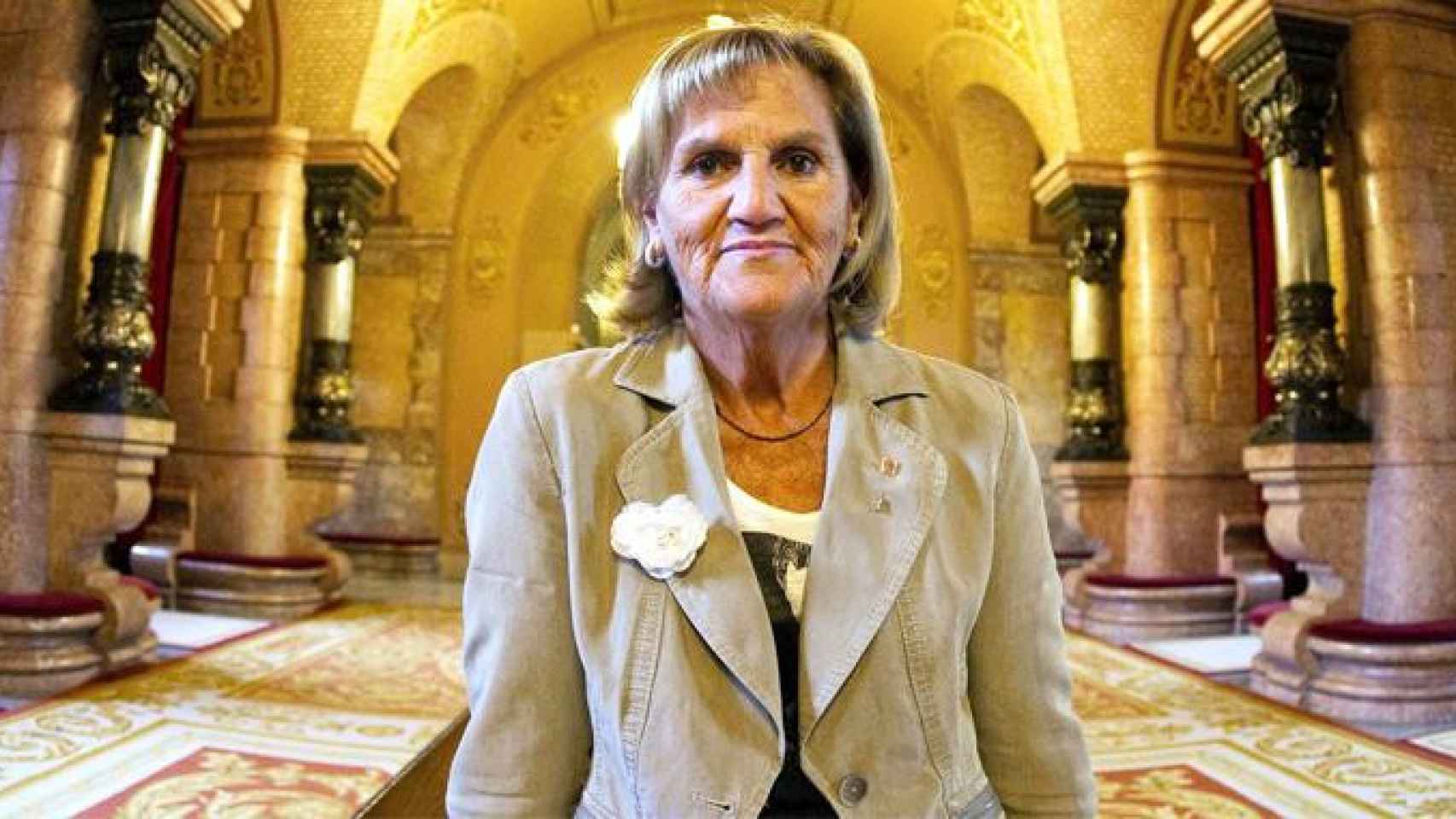 Núria de Gispert, la xenófoba expresidenta del Parlamento catalán / CG