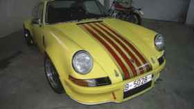 Porche 911 con la 'Senyera'