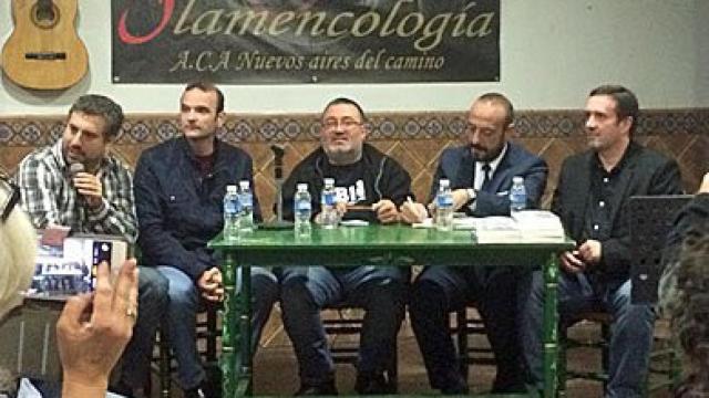 Pedro Limón, Javier González, Sergio Fidalgo, Jordi Cañas y Pau Guix durante la presentación