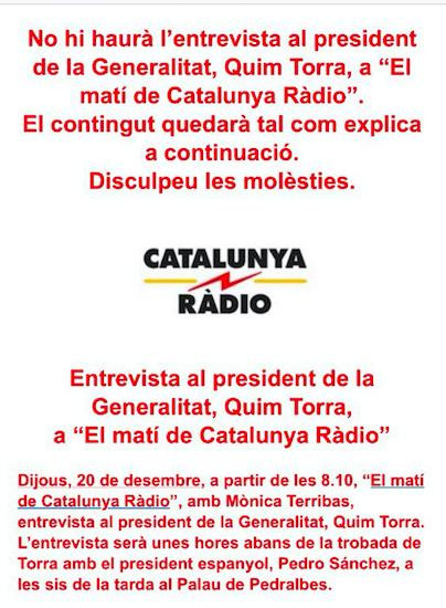 catalunya radio torra