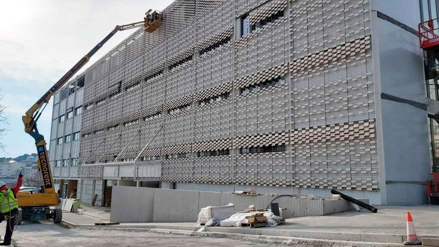 El hospital satélite que ha levantado el Govern junto al Parc Sanitari Pere Virgili de Barcelona / CG