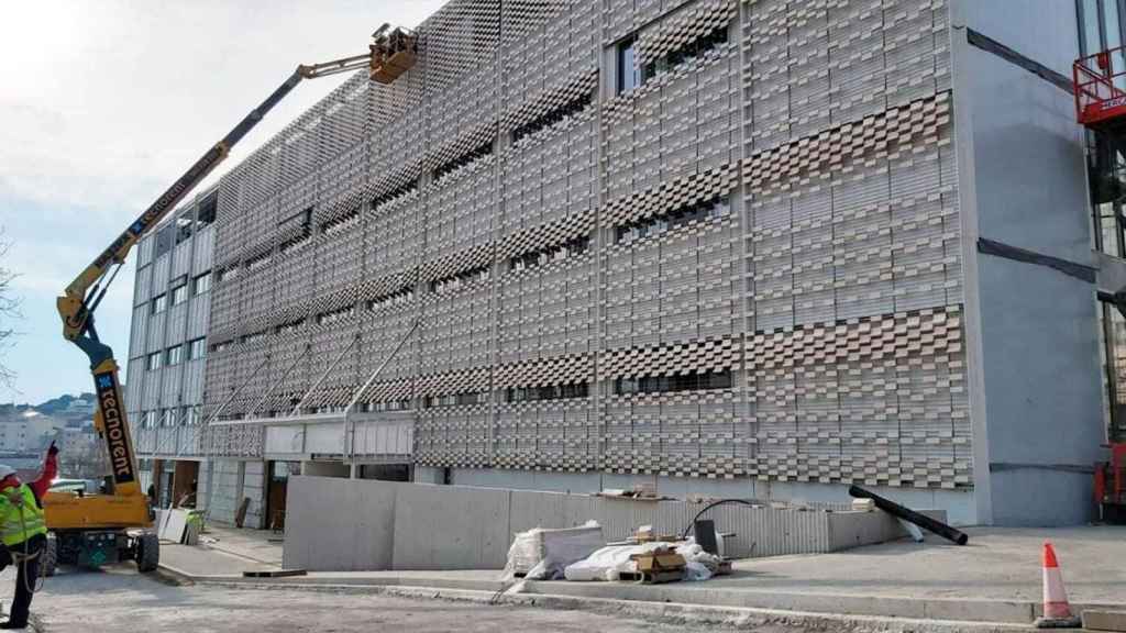 El hospital satélite que ha levantado el Govern junto al Parc Sanitari Pere Virgili de Barcelona / CG