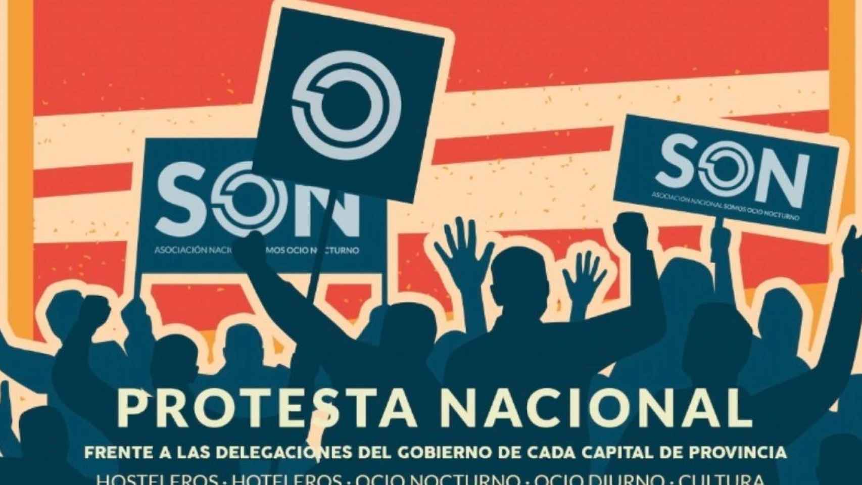 Protesta del ocio nocturno contra las restricciones / EP