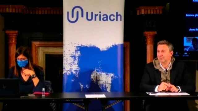 El consejero delegado de Uriach, Oriol Segarra, este martes en la presentación de resultados / EP