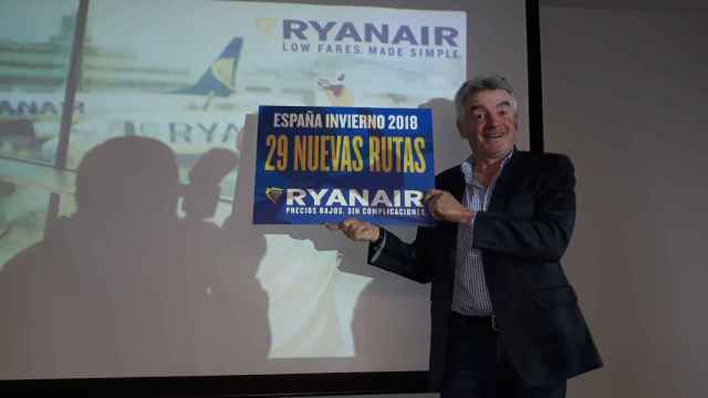 El CEO de Ryanair, Michael O'Leary, anuncia 29 conexiones en España