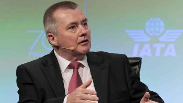 Willie Walsh, consejero delegado de IAG, en una intervención pública en un acto anterior / EFE