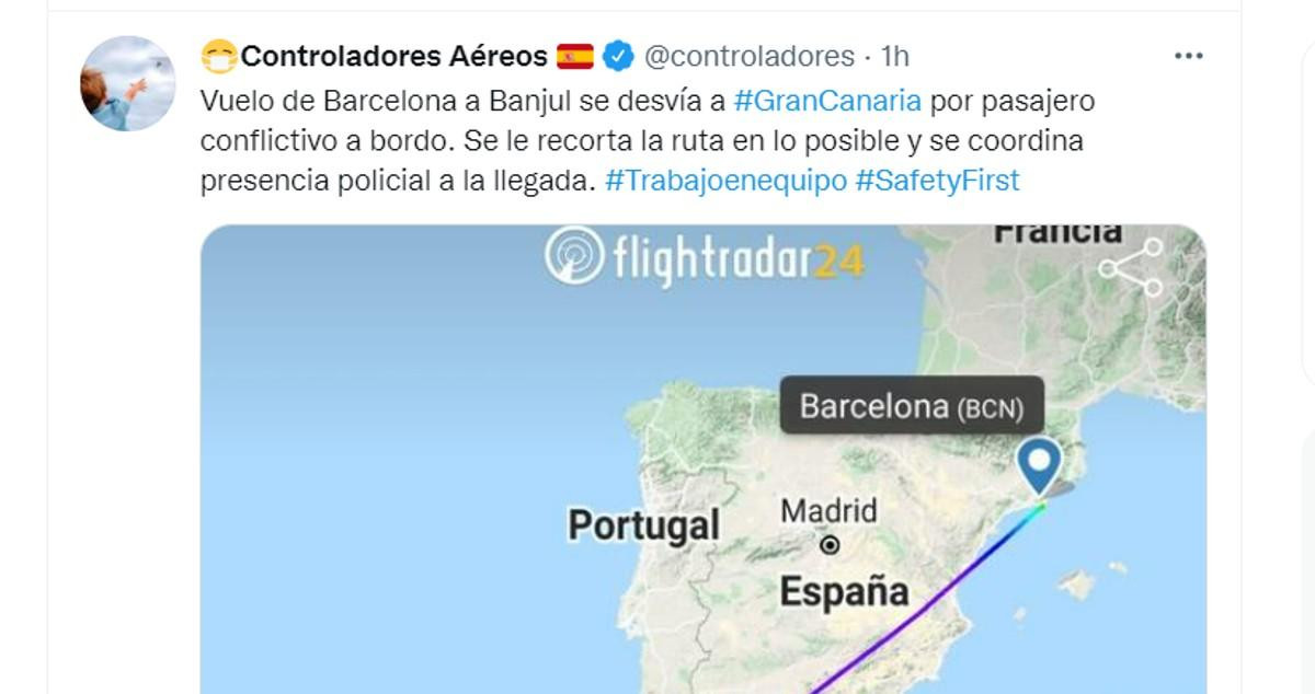 Tuit de Controladores