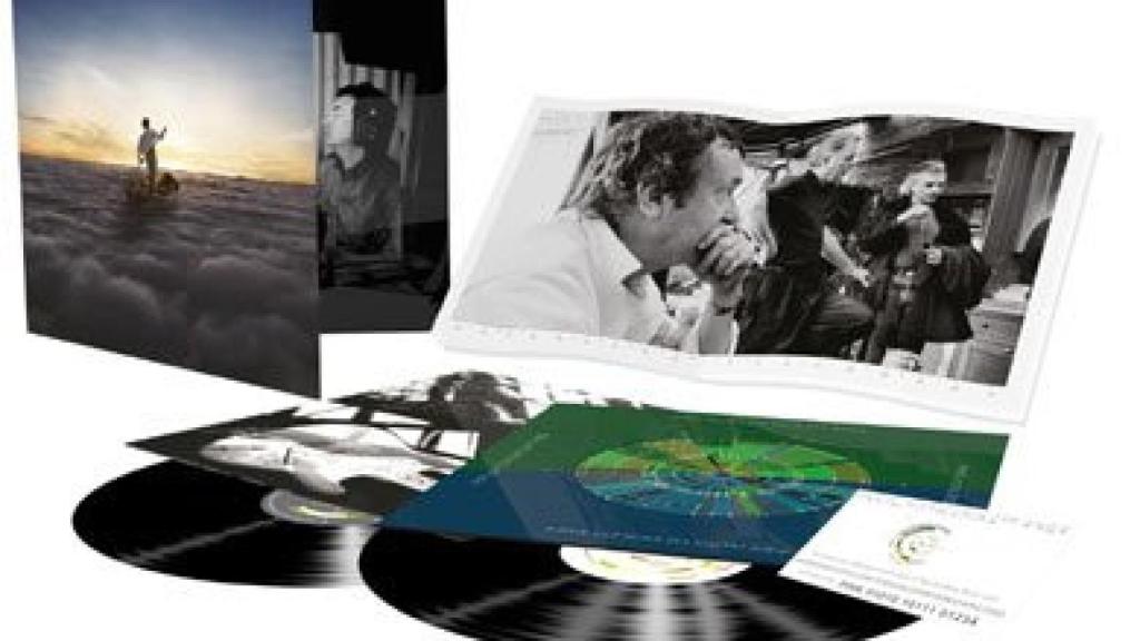 Versión en vinilo del disco 'The Endless River' de Pink Floyd