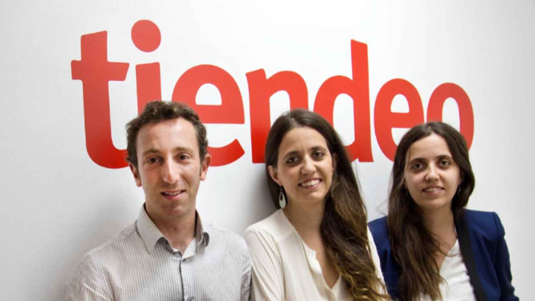 Jonathan Lemberger, María y Eva Martín, cofundadores de Tiendeo