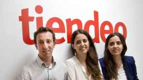 Jonathan Lemberger, María y Eva Martín, cofundadores de Tiendeo