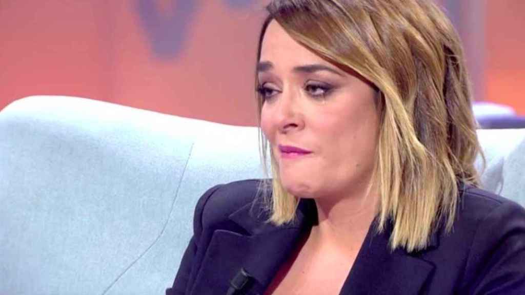 Toñi Moreno rompe a llorar tras escuchar el duro testimonio de Bertín Osborne / MEDIASET