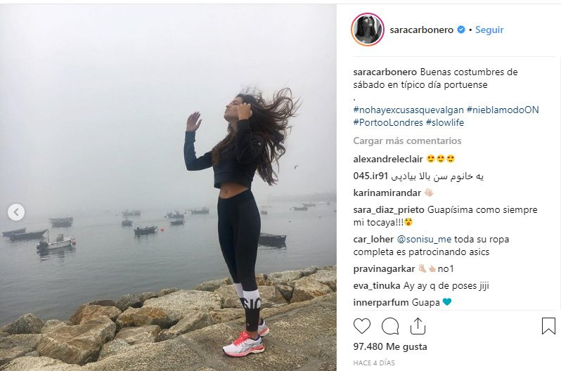 Sara Carbonero disfruta de una vida tranquila en Porto / Instagram