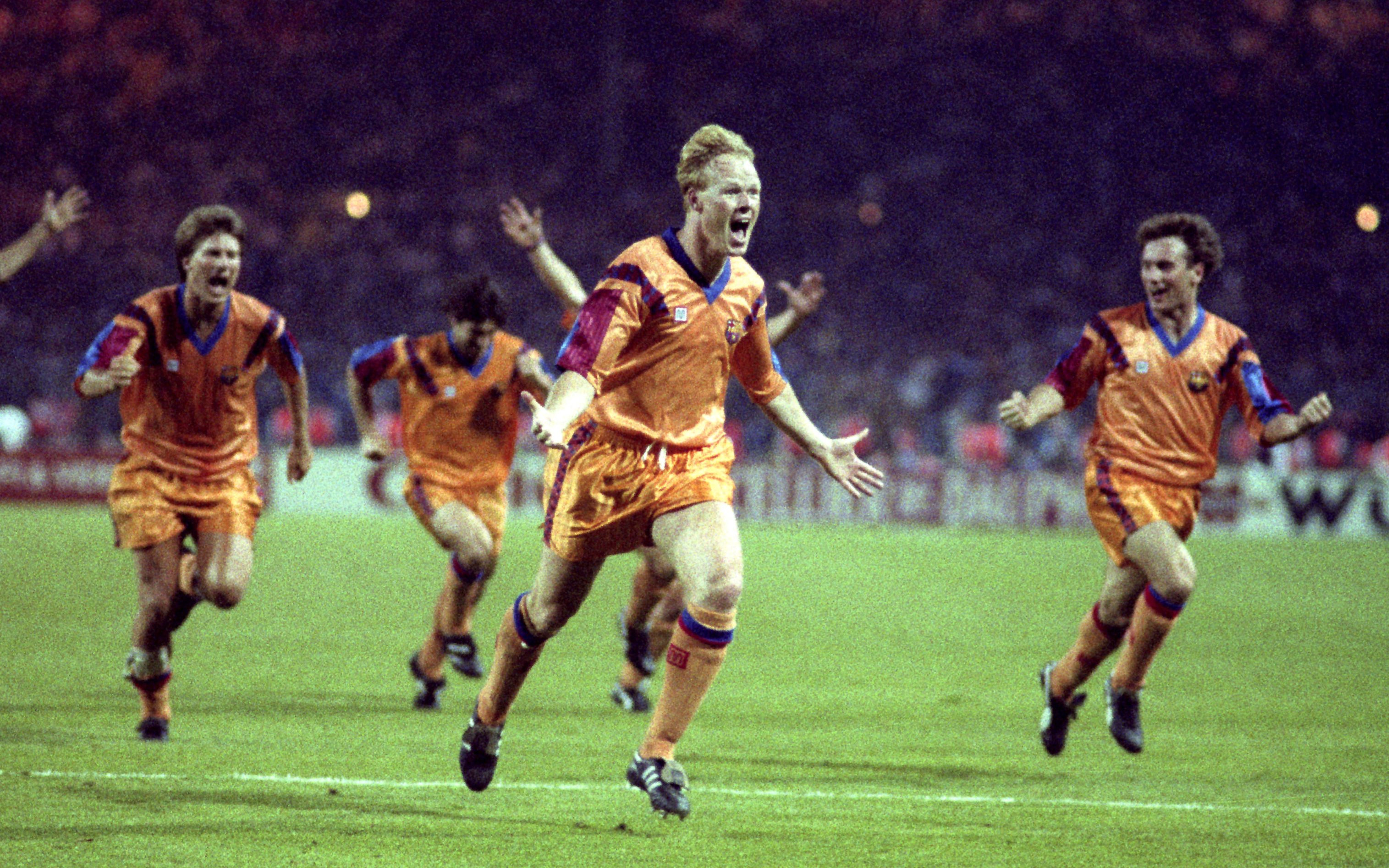 Se cumplen 29 años de la primera Copa de Europa con gol de Koeman /FCB