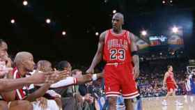 Michael Jordan en un fragmento del documental