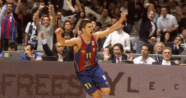 Navarro en la final de la Euroliga en 2003 / Redes