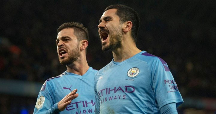 El City remontó el el partido y se llevó el triunfo ante el Leicester/ EFE