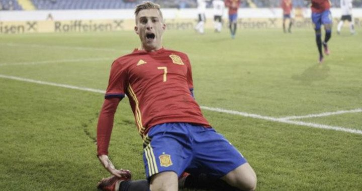 Una foto de Gerard Deulofeu con España / EFE