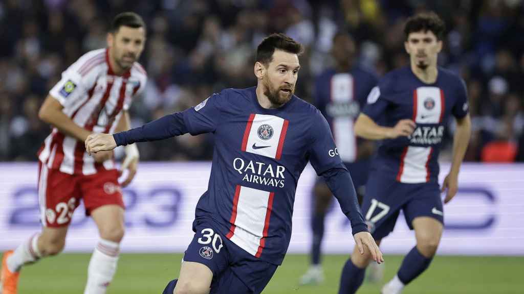 Leo Messi, durante un partido de Ligue 1 con el PSG / EFE