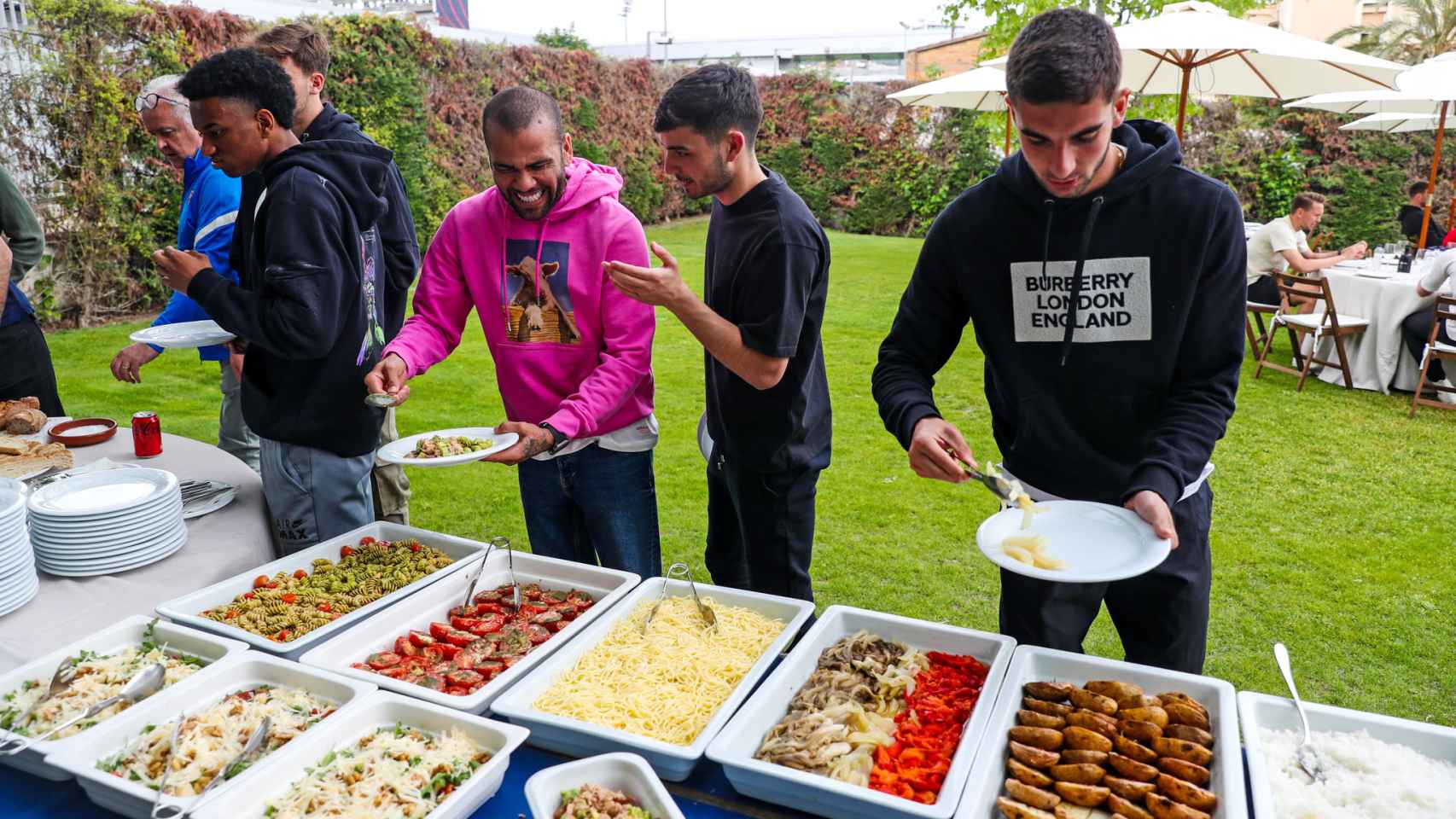 Comida de hermandad de la plantilla del Barça / FCB