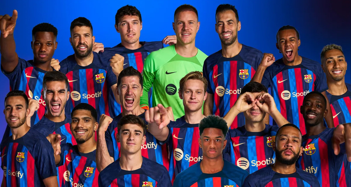 Los jugadores del Barça que fueron convocados al Mundial de Qatar / FCB