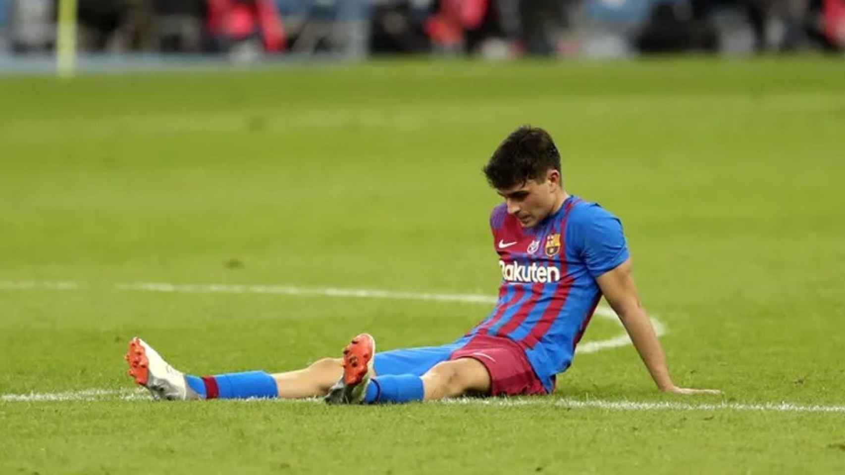 El calvario de lesiones que ha sufrido Pedri en la temporada 2021-22 / FCB