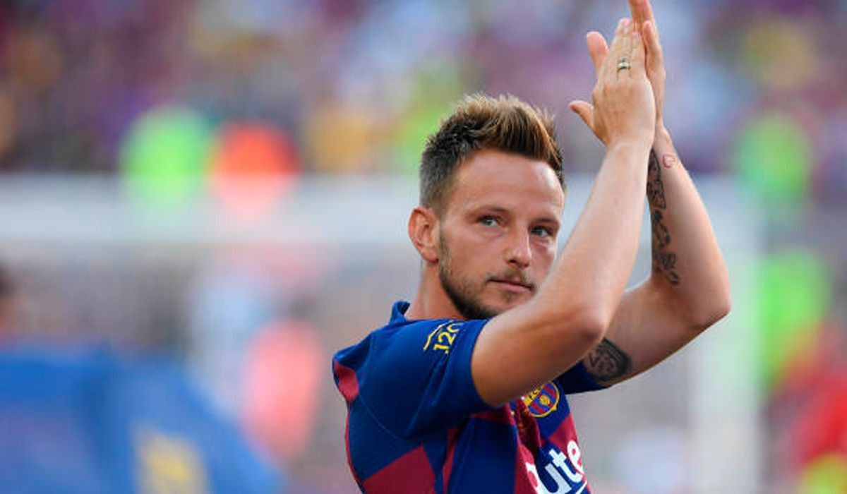 Iván Rakitic en un partido del Barça / EFE