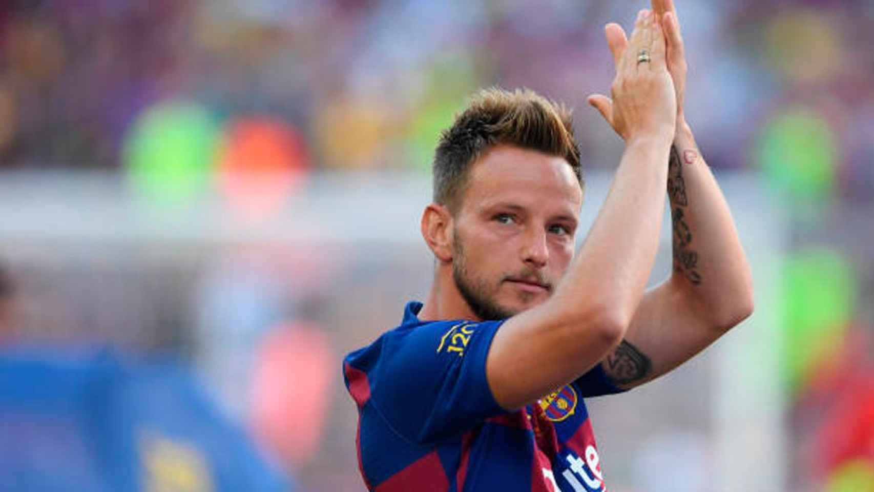 Iván Rakitic en un partido del Barça / EFE