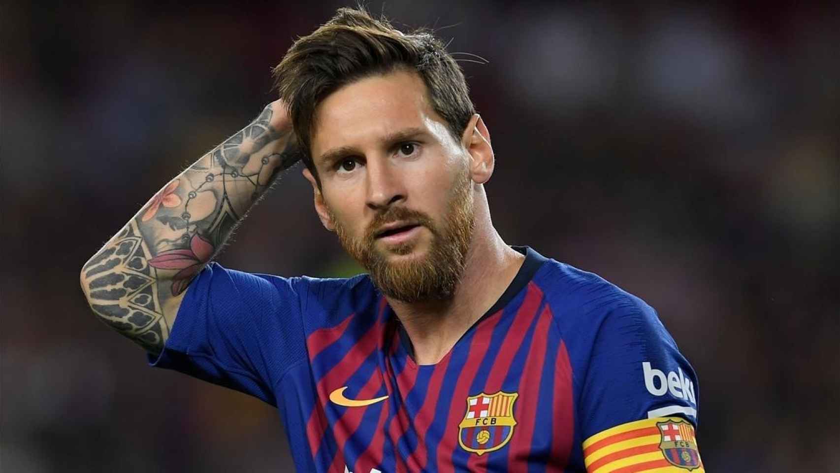 Leo Messi en un encuentro con el FC Barcelona / EFE