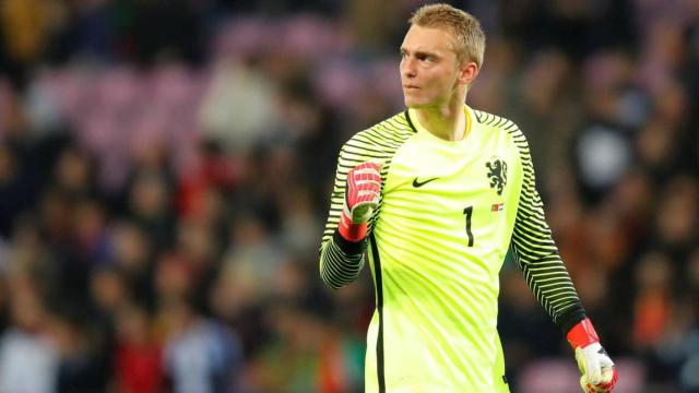 Jasper Cillessen con la selección holandesa / EFE