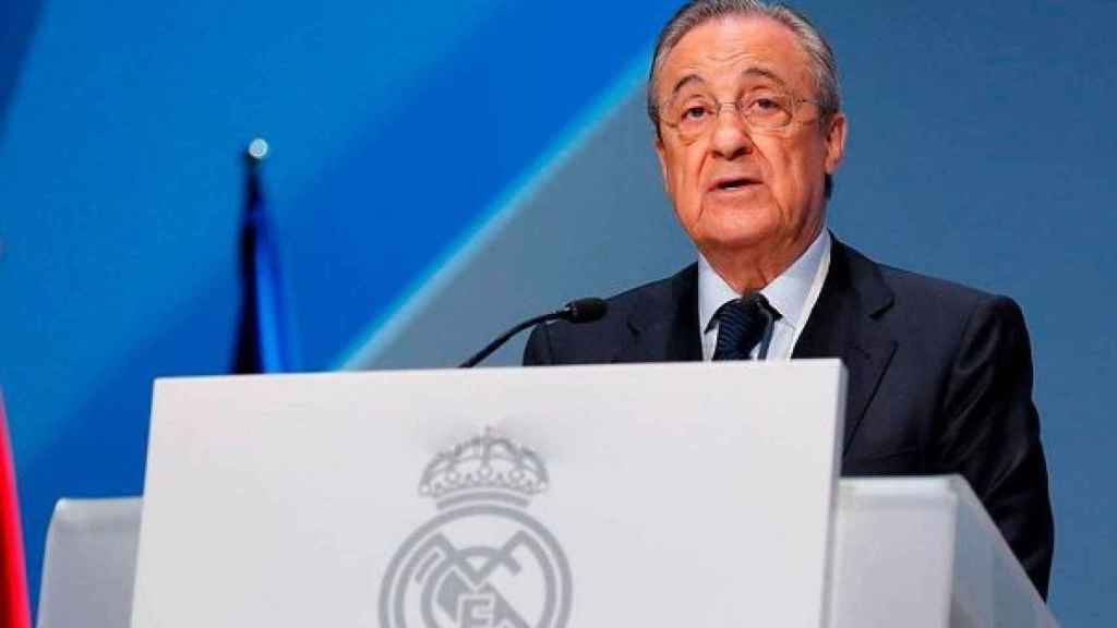 Florentino Pérez, presidente del Real Madrid / Twitter