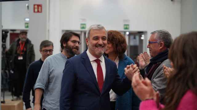 Rueda de prensa de Jaume Collboni que abandona el gobierno de Barcelona para centrarse en las municipales / LUIS MIGUEL AÑÓN (CG)