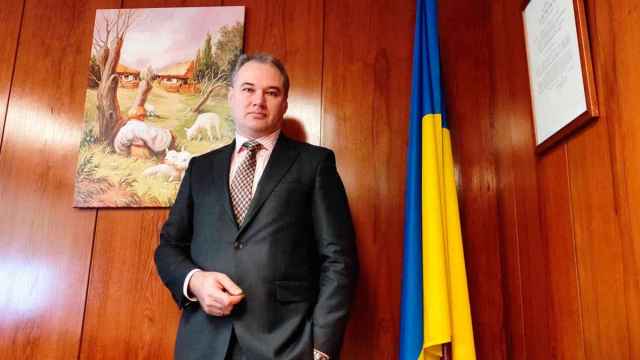 Vorobyov Artem, cónsul de Ucrania en Barcelona, en su despacho / CG