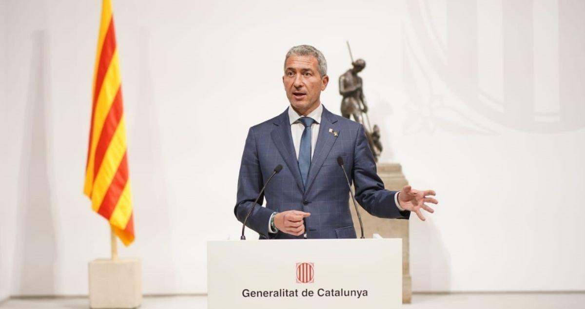 El 'conseller' de Educación del Govern de la Generalitat, Josep Gonzàlez-Cambray, ordena eliminar el 25% de castellano / GOVERN