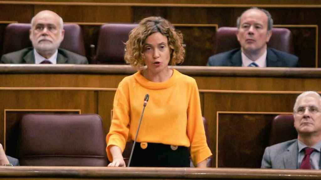 La coordinadora de diputados y senadores del PSC en el Congreso de los Diputados, Meritxell Batet / EFE