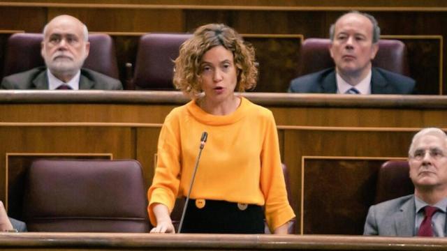 La coordinadora de diputados y senadores del PSC en el Congreso de los Diputados, Meritxell Batet / EFE