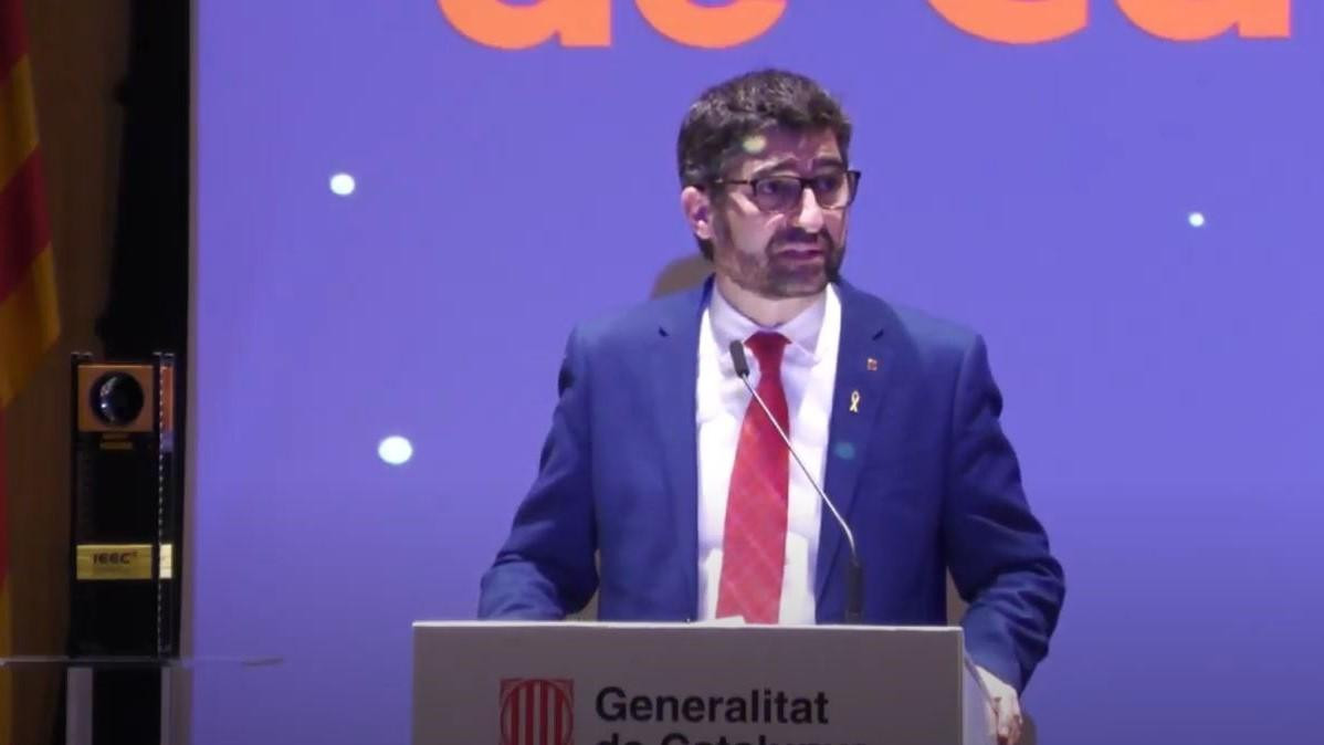 El 'conseller' de Políticas Digitales y Administración Pública de la Generalitat, Jordi Puigneró, este miércoles / GENERALITAT