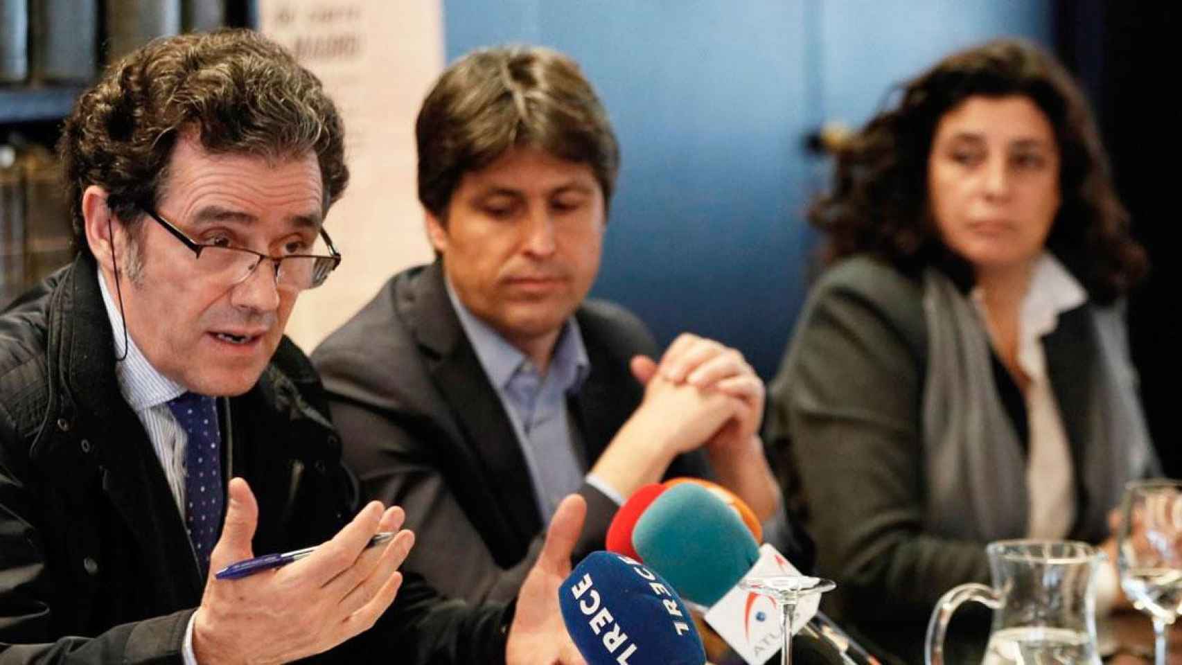 Alex Ramos (i), nuevo secretario de relaciones internacionales de la Confederación Estatal de Sindicatos Médicos (CESM) / EFE