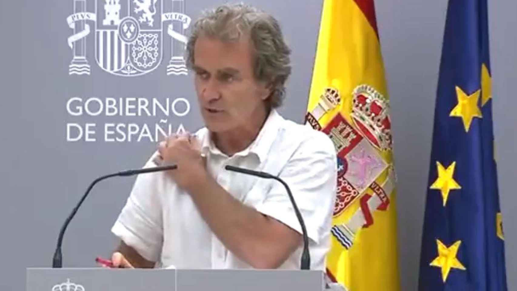 Fernando Simón, director del Centro de Coordinación de Alertas y Emergencias Sanitarias del Gobierno / RTVE