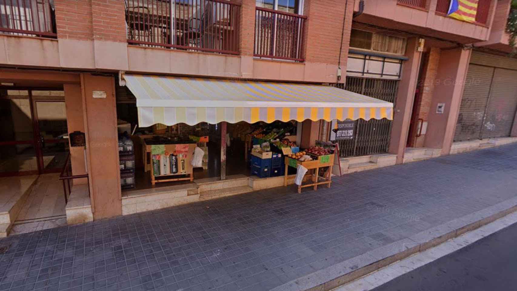 Calle Castellvell de Reus, donde fue apuñalado el comerciante / GOOGLE MAPS