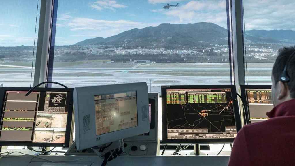 Vista de la torre de los controladores aéreos / ENAIRE