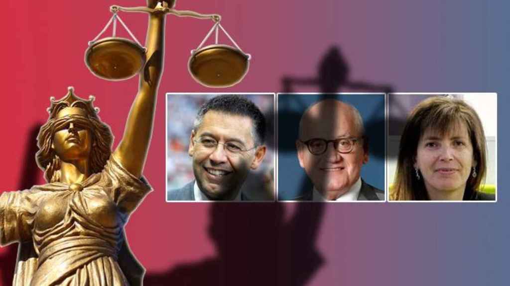 Bartomeu, Vilarrubi y Monje, bajo la sombra de la justicia / FOTOMONTAJE CG