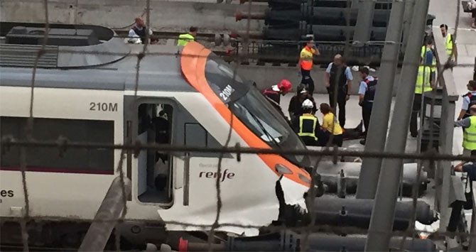 accidente estacion francia 20 heridos