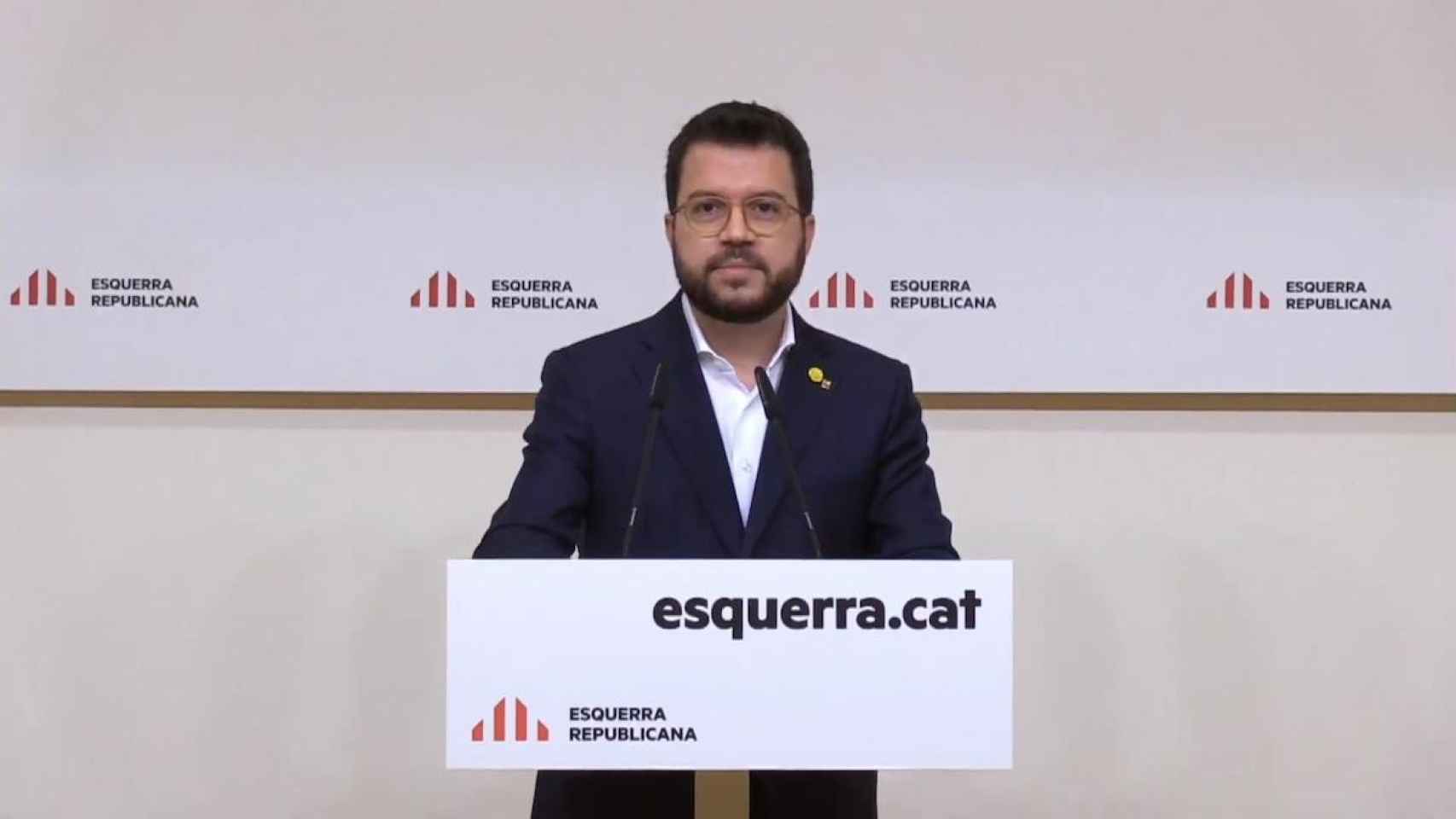 Pere Aragonès, presidente en funciones del Govern, que ha aprobado nuevas ayudas para los autónomos / EP