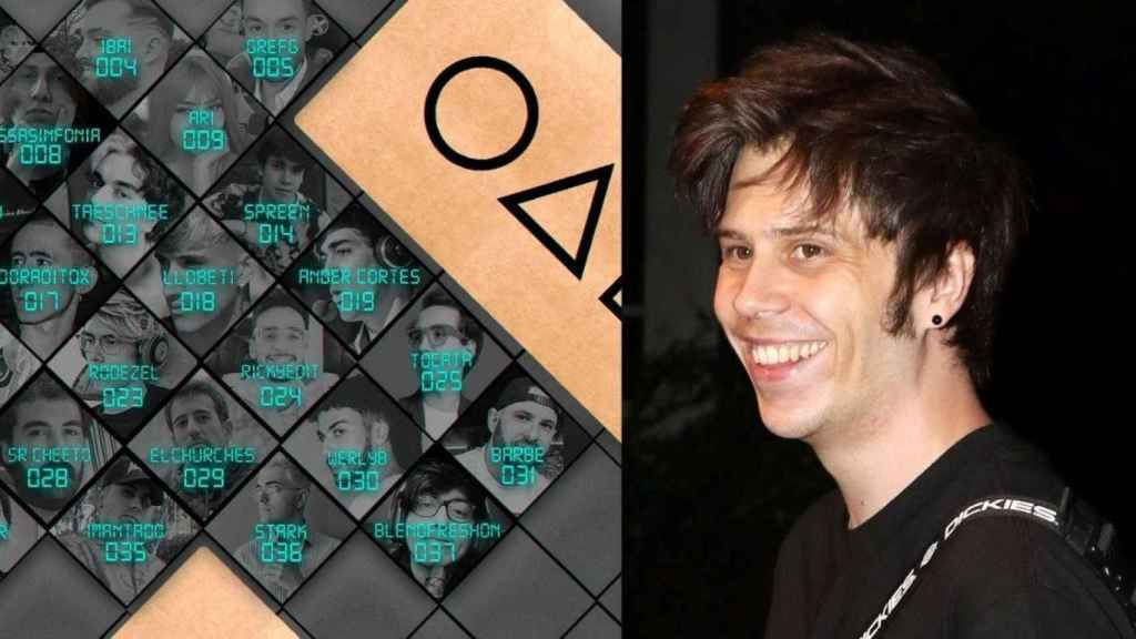 'El juego del calamar' de El Rubius