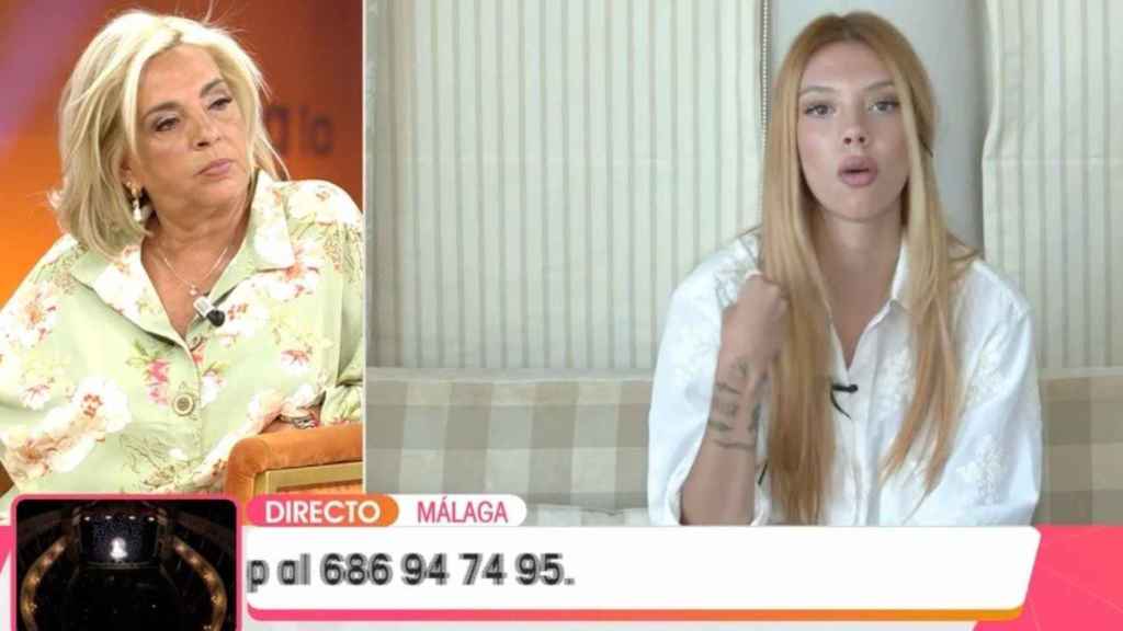 Carmen Borrego y Alejandra Rubio en 'Viva la vida' / MEDIASET