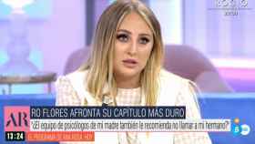 Rocío Flores en 'El programa de Ana Rosa' / MEDIASET