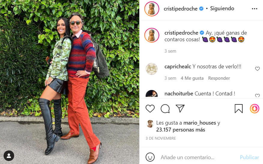 Publicación de Cristina Pedroche en Instagram / @cristipedroche