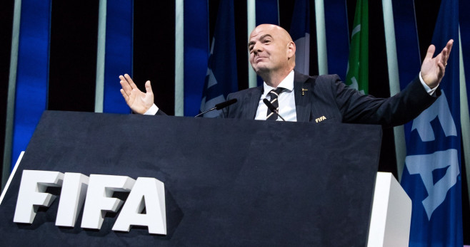 Gianni Infantino en una imagen en la FIFA / FIFA