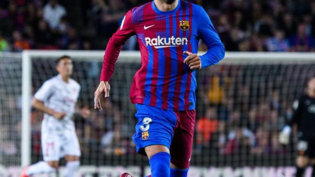 Piqué en el Barça-Mallorca / FCB